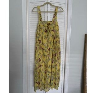 NWOT Natural Life Clara Floral Midi Dress